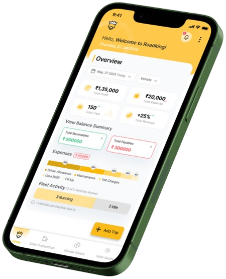 RoadKing mobile app overview